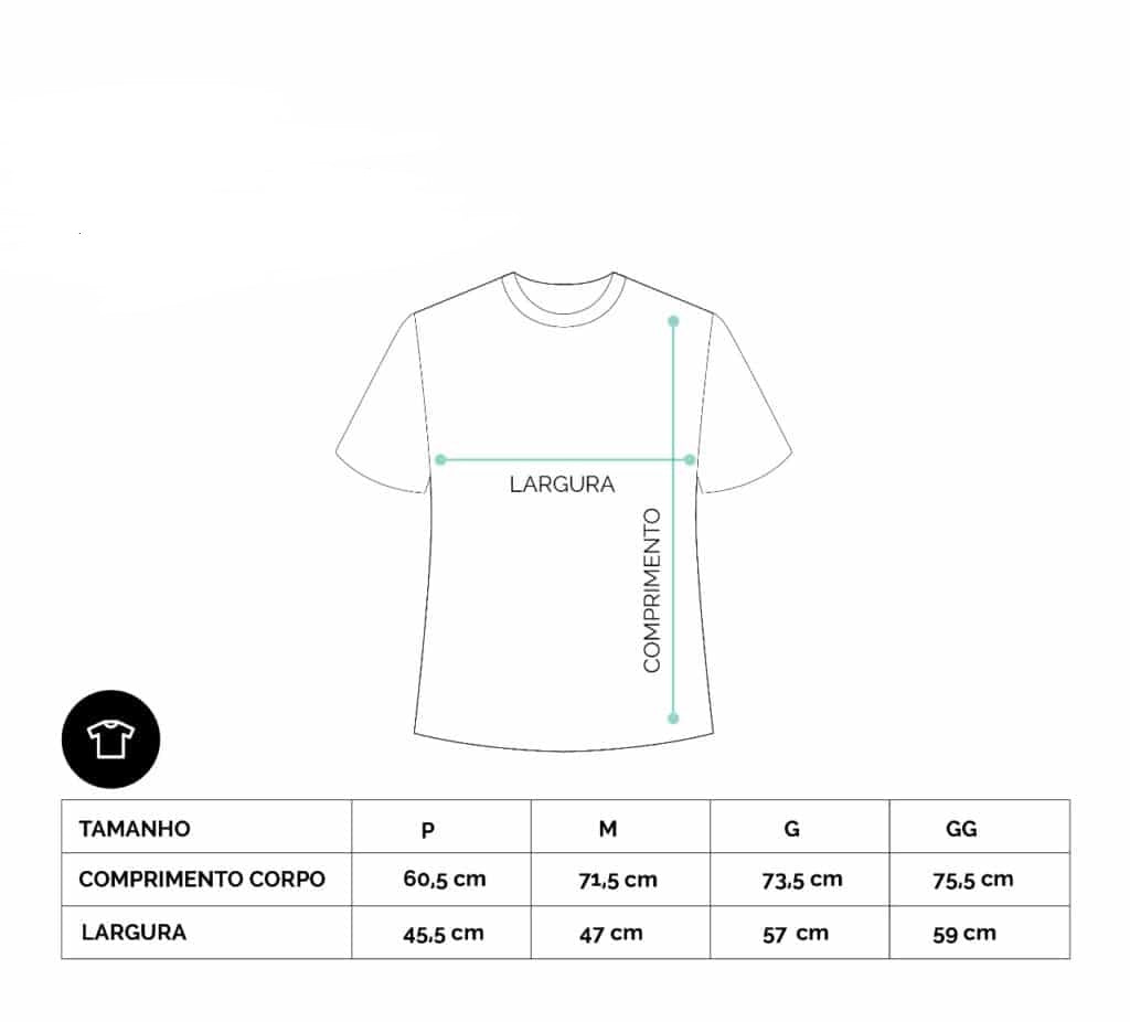 Camiseta NE Orgânico Adulto