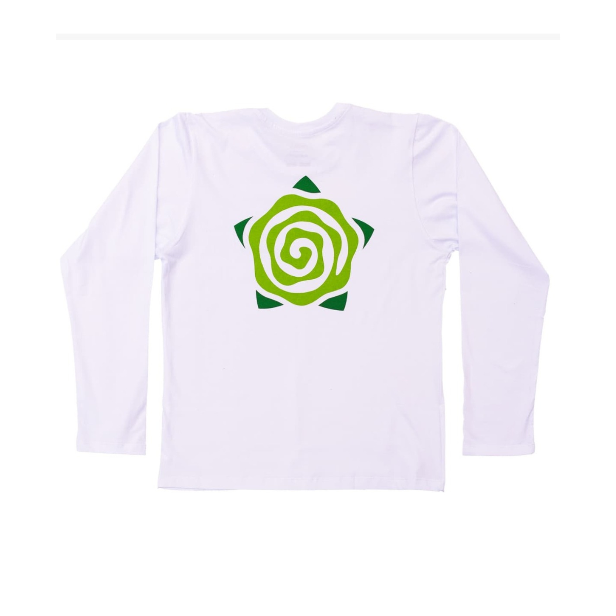 Camiseta Manga Longa Branca