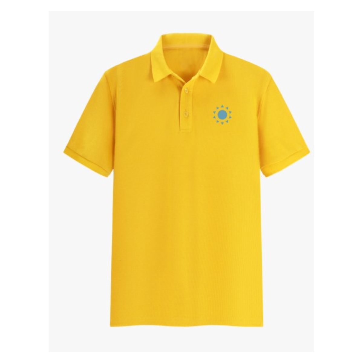 Camiseta Polo Amarela Prosperar