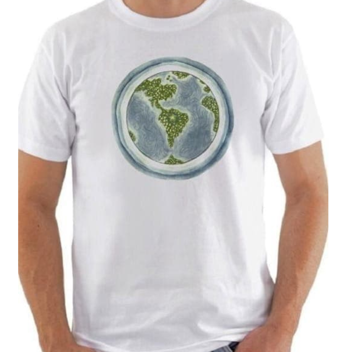 Camiseta Globo Branca
