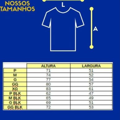 Camiseta Orações Azul