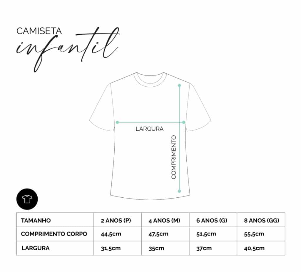 Camiseta NE Orgânico Infantil