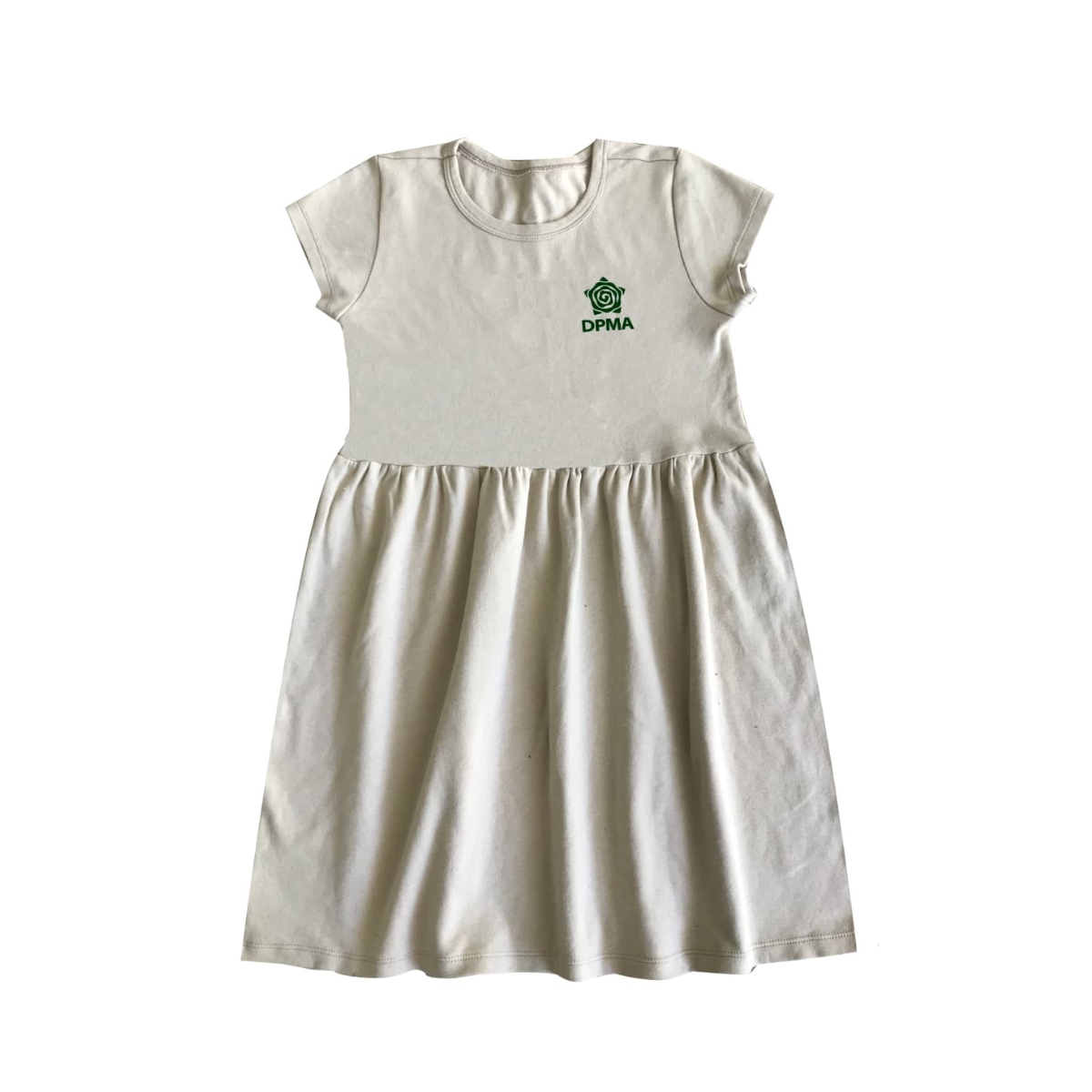 Vestido Infantil Bege
