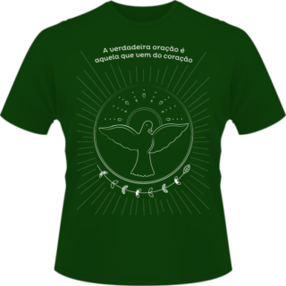 Camiseta Orações Verde