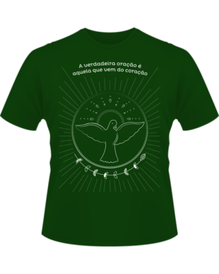 Camiseta Orações Verde