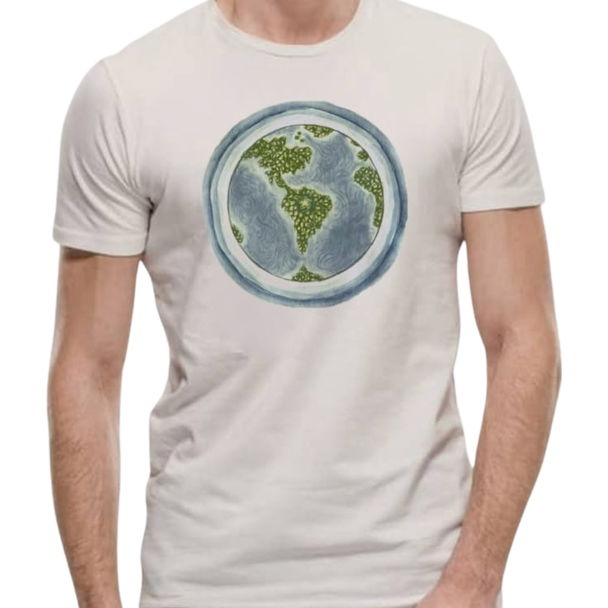 Camiseta Globo Bege