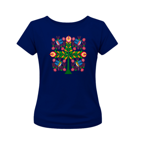 Camiseta Passarinhos Baby Look